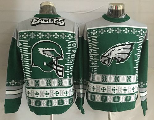 Nike Eagles Men's Ugly Sweater - Click Image to Close
